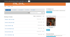 Desktop Screenshot of libguides.mcgeorge.edu