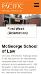 Mobile Screenshot of mcgeorge.edu
